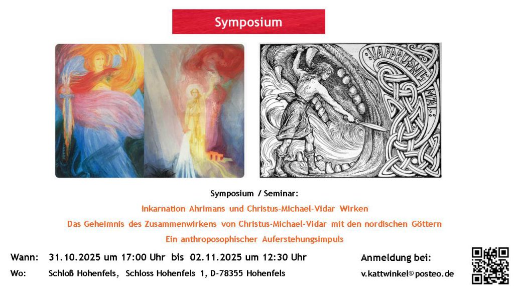 31.10.2025 um 17:00 Uhr  bis  02.11.2025 um 12:30 Uhr
Wo:	Schloß Hohenfels,  Schloss Hohenfels 1, D-78355 Hohenfels